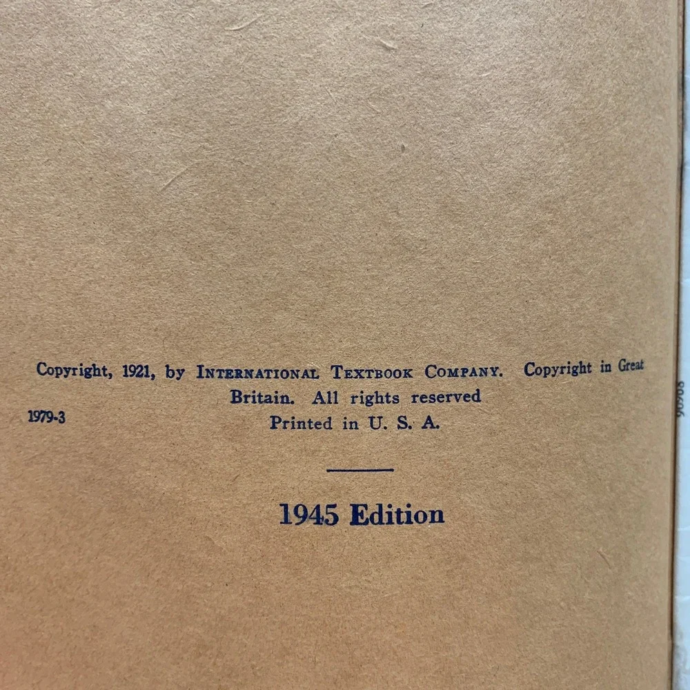 1945 Edition Ratio and Proportion International Correspondence Schools Textbook‎